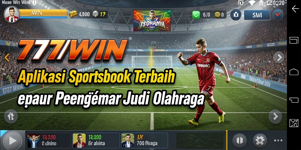 Tampilan menarik dari gameplay Sportsbook di 777WIN.