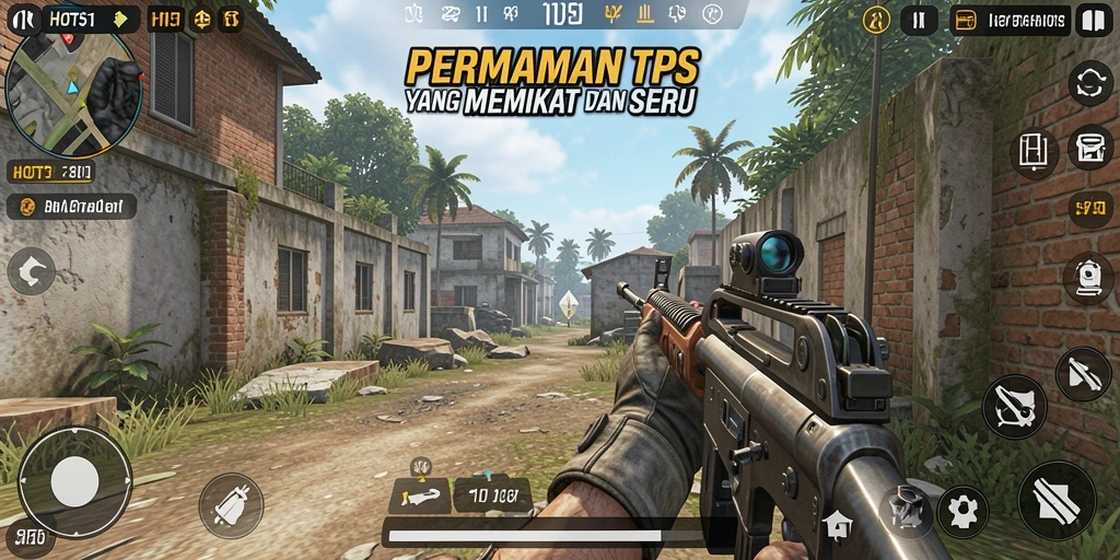 Tampilan aksi mendebarkan di permainan HOT51 dengan grafis menakjubkan.