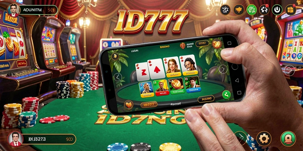 Tampilan terbaik dari gameplay Kasino yang seru di ID777.