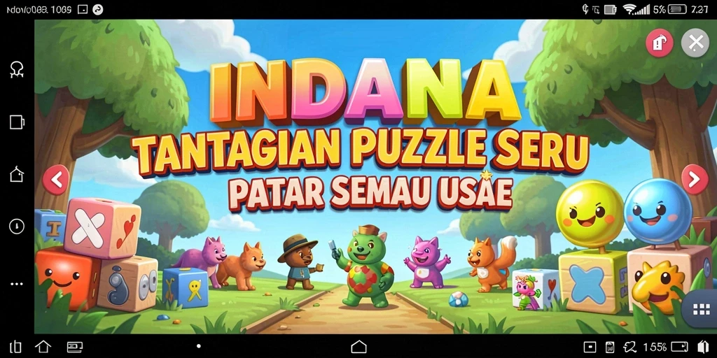 Gameplay menarik dengan berbagai teka-teki menantang.
