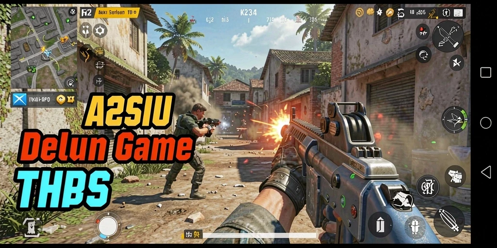 Screenshot K234 menampilkan aksi seru dalam permainan TPS.