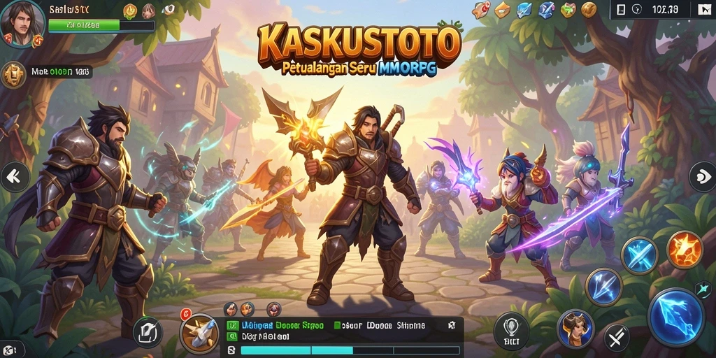 Tampilan gameplay KASKUSTOTO dengan grafis menakjubkan.